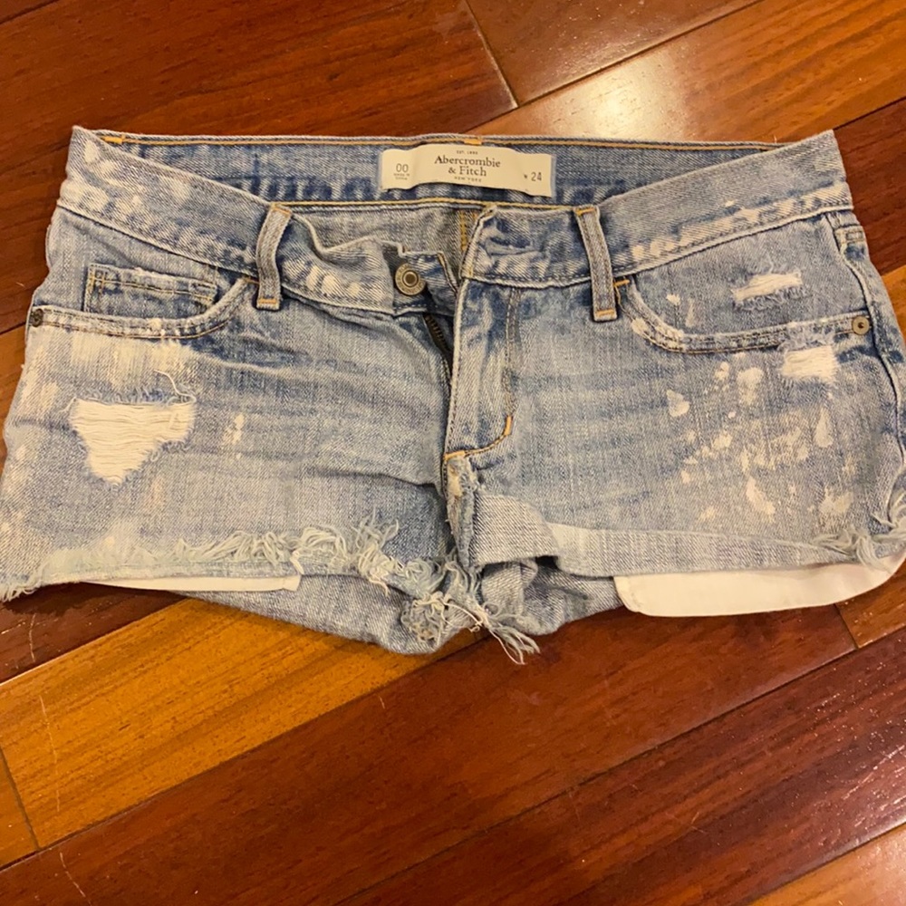 Abercrombie & Fitch Distressed Shorts